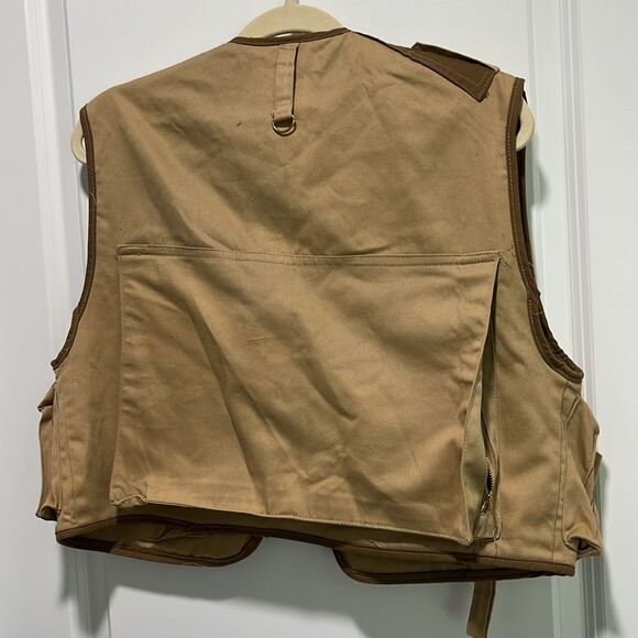 Stansport Vintage Fishing Sportsman Vest Tons of Pockets Unisex Hong Kong SIZE S - Picture 10 of 11